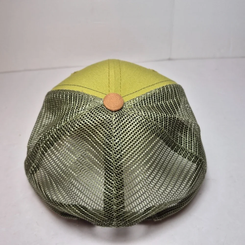Patagonia Airfarer Hat Cap Snapback Trucker Brown Green Unisex Adult Hiking